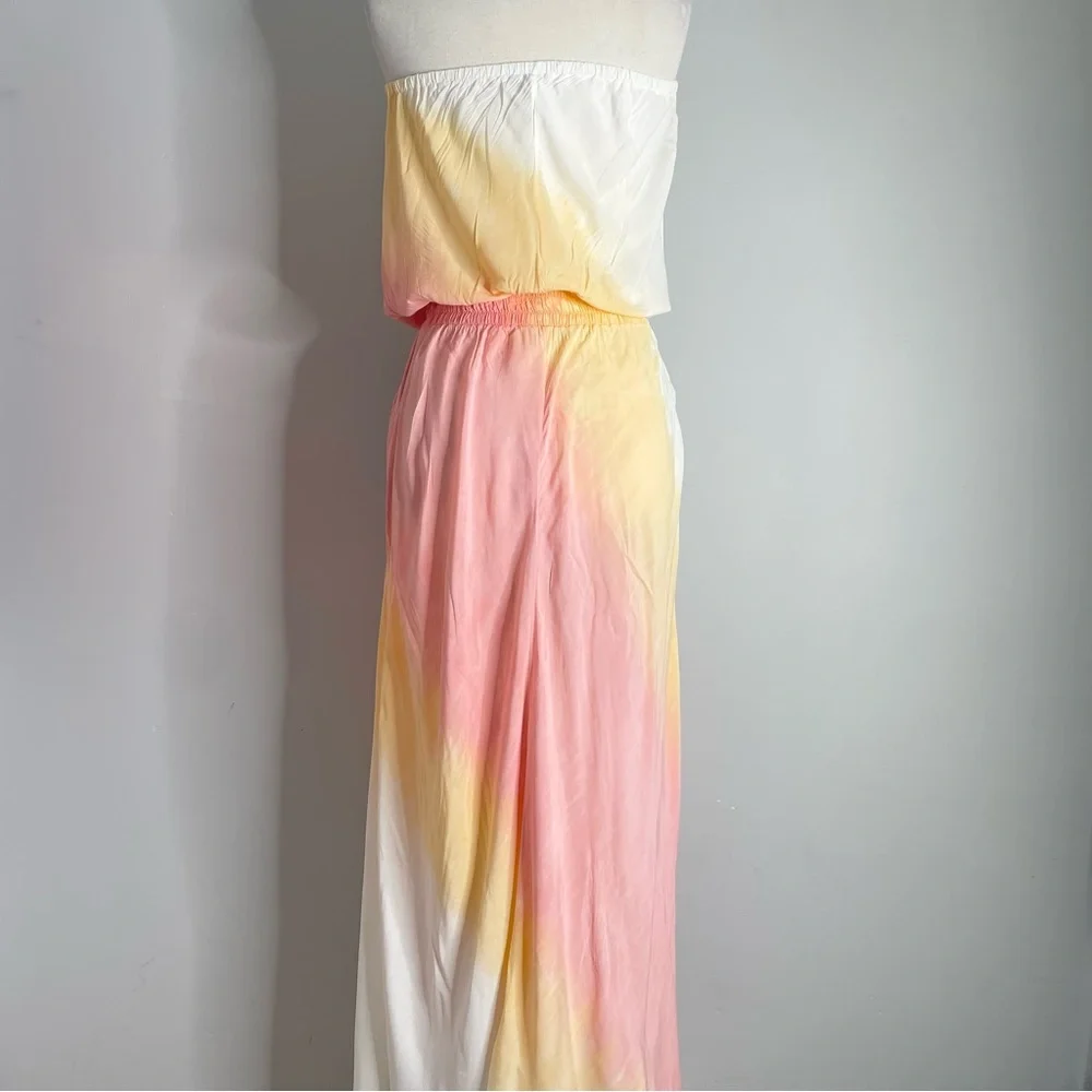 ELAN Strapless Maxi Dress - Picture 3 of 7
